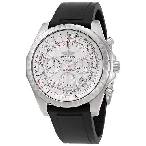 breitling bentley motors t speed chrono steel men's watch